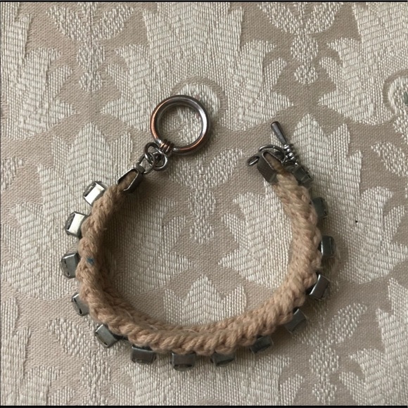 Knit Jewelled Bracelet - Picture 3 of 4